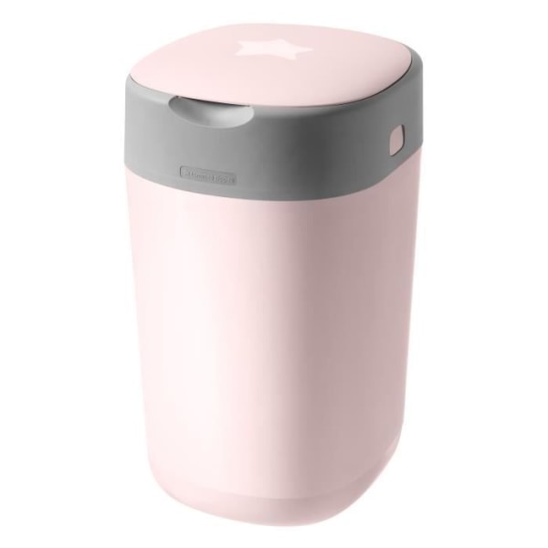 Tommee Tippee - Twist & Click Diaper Bin - Pink