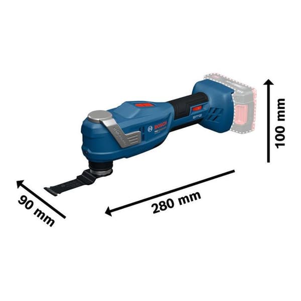 BOSCH GOP 18V-30 Multiverktyg (Endast verktyg + L-Boxx 136)