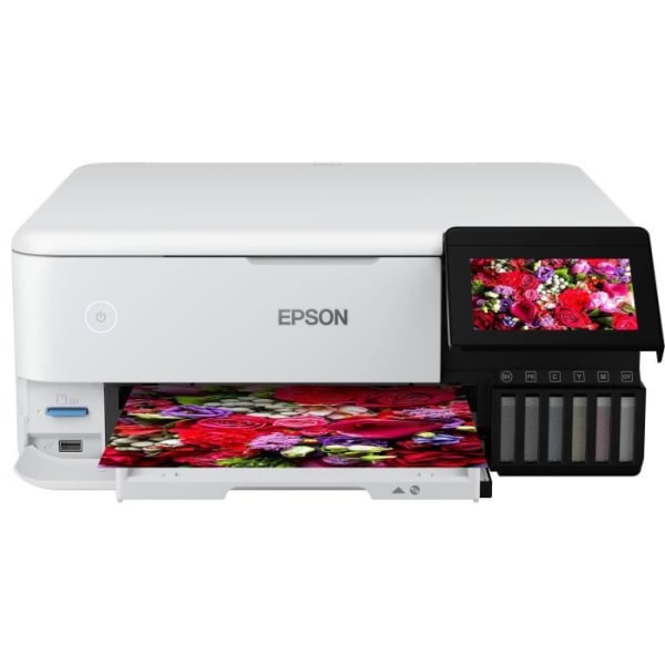 3 -i -1 multifunktionsskrivare - EPSON - Ecotank ET -8500 - Bläckstråleskrivare - A4 - Färg - Wi -Fi - C11CJ20401
