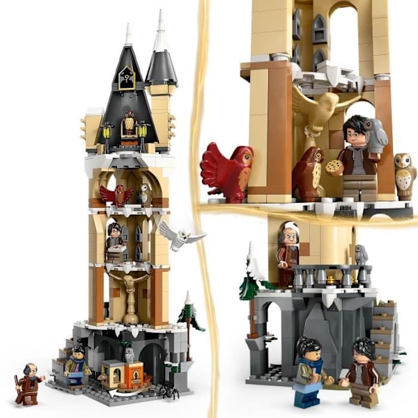 LEGO Harry Potter 76430 Hogwarts slott voljär, djurleksak för barn