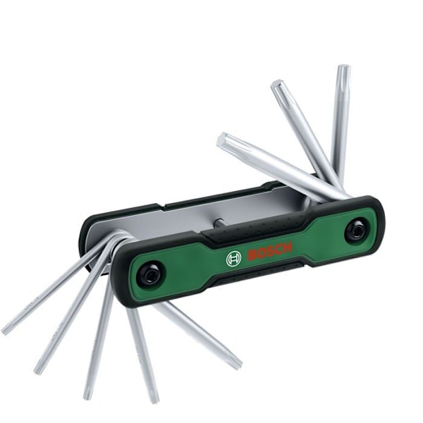 BOSCH 8-i-1 vikbar Torx-nyckelsats
