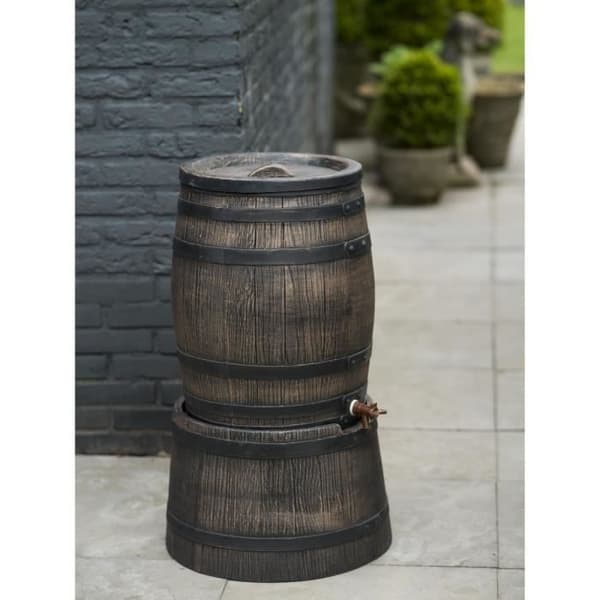 Nature Rain Barrel Holder 30,5x58cm Brun