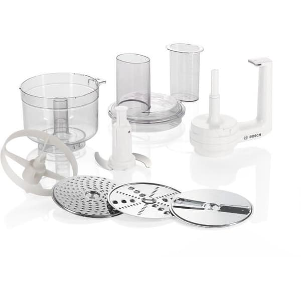 Bosch MUZ5MM1 multihackare för MUM2, MUM4 och MUM5 Transparent, vit och grå 27 × 16,5 × 30 cm