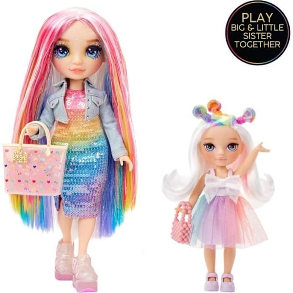 Rainbow High Littles - 15 cm docka + husdjur - Rainbow - från 4 år och uppåt