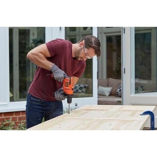 Borrhammare - BLACK & DECKER - BEH200K-QS - 500 Watt - 13 mm enhandschuck