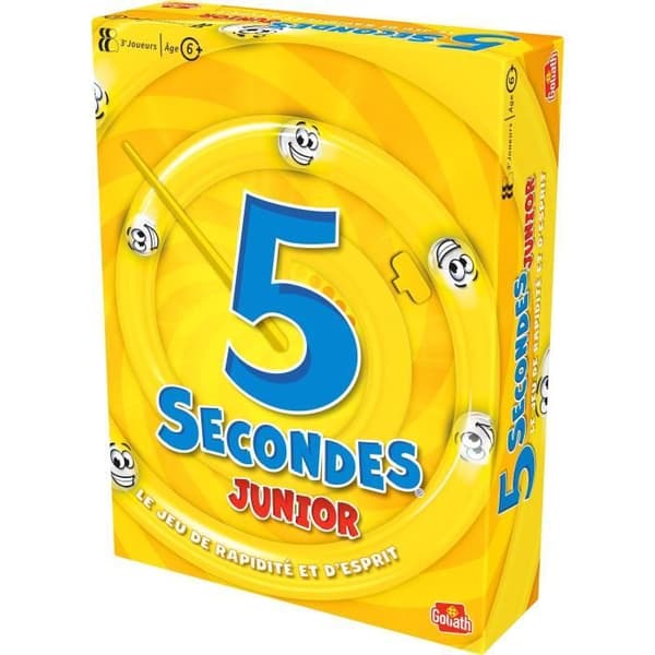 Secondes junior - Roligt och snabbt spel - GOLIATH - Från 6 år