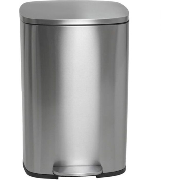 KITCHEN MOVE Pedal köksfat - Borstat rostfritt stål - 50L - ADMIRAL