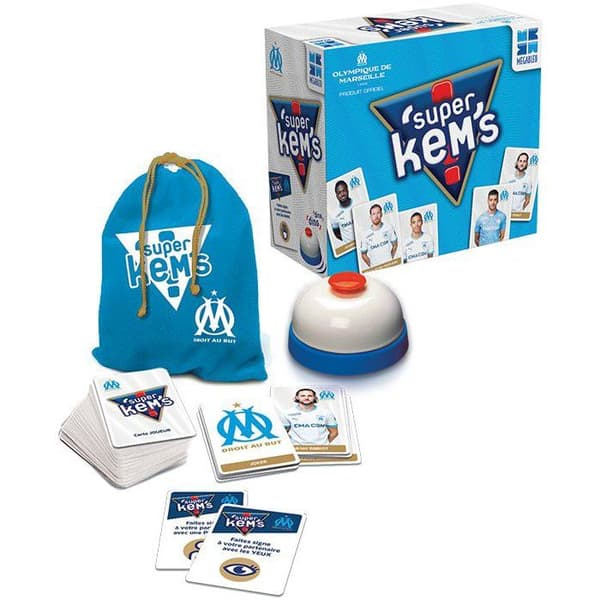 Super Kems Olympique de Marseille - Brädspel - MEGABLEU - Ålder 6+