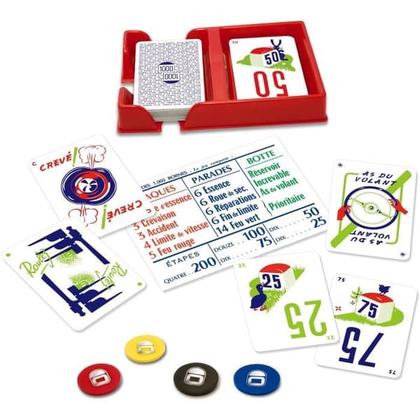Mille Bornes Prestige - Brädspel - DUJARDIN - Från 6 år