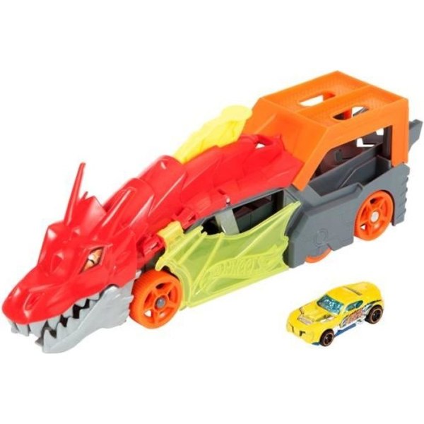 Hot Wheels - Dragon Transporter - Lekset