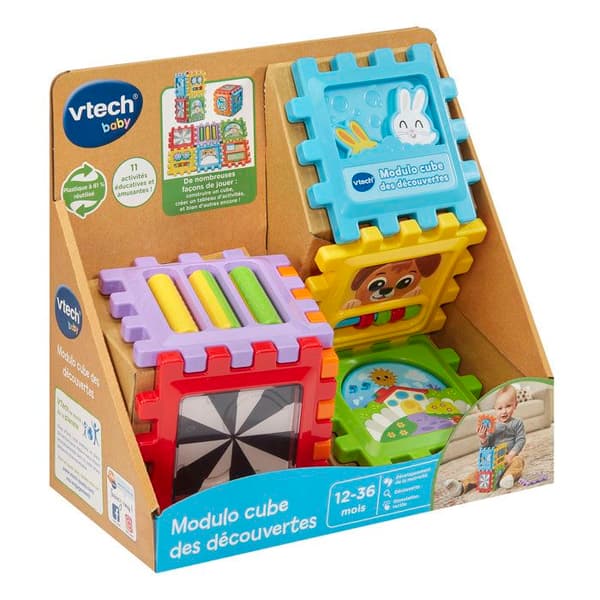 VTECH BABY - MODULO DISCOVERY KUB (ÅTERANVÄND PLAST) - Flerfärgad
