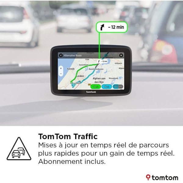 GPS - TOMTOM - GO Classic 5 EU 2nd Generation - Europakartor, uppdateringar, pekskärm