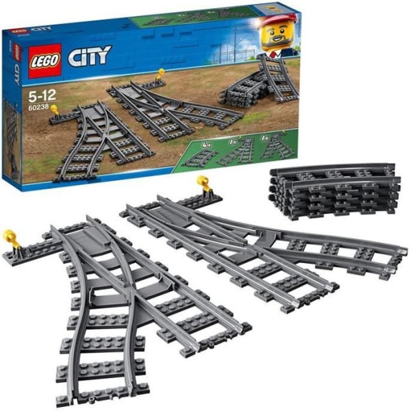 LEGO City 60238 Turnouts