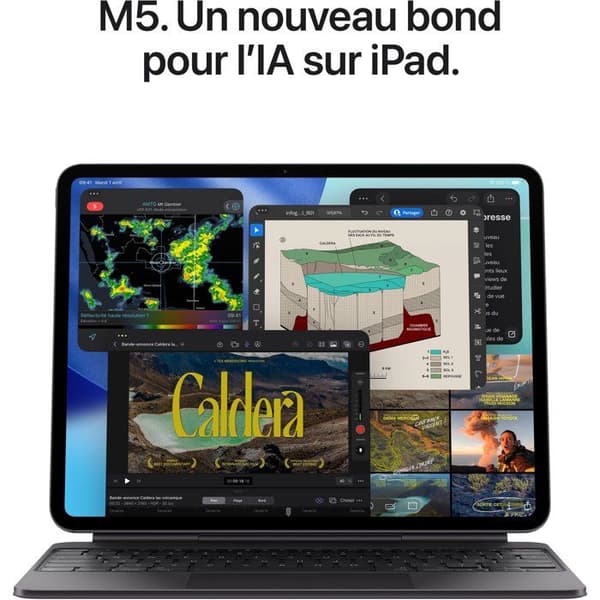 APPLE - iPad Pro M5 - 13" - Wi-Fi - 2TB - Nanotexturerat glas - Silver