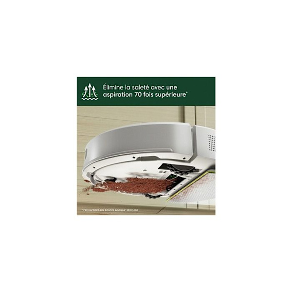 Irobot ROOMBA 105 COMBO ROBOT robotdammsugare + Automatisk tömningsdocka Vit