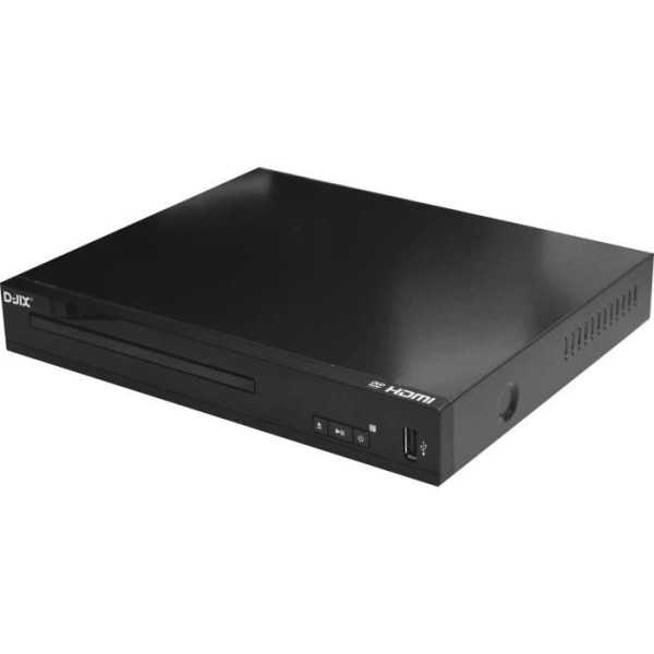 D-JIX HOMEPLAY10 HDMI Hem DVD-spelare - Full HD - Svart 8148 | Fyndiq