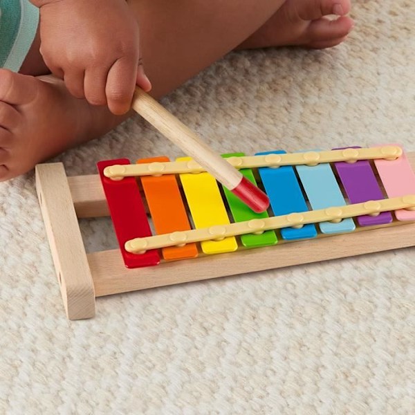 Fisher-Price-Träxylofon, musikinstrument med 2 delar HXV13
