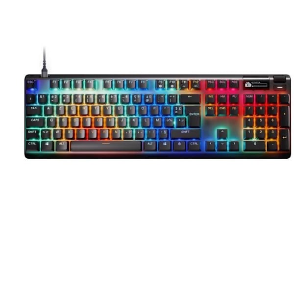 Trådbundet mekaniskt speltangentbord - STEELSERIES - APEX PRO GEN 3 - Svart