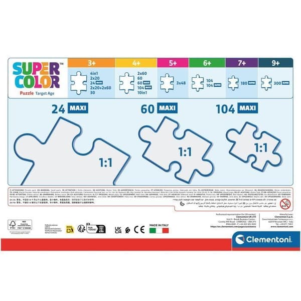CLEMENTONI - 104 bitar Maxi - Dora