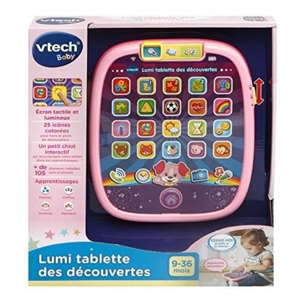VTECH BABY - Barntablett - Lumi Pink Discovery Tablet - Barntablett