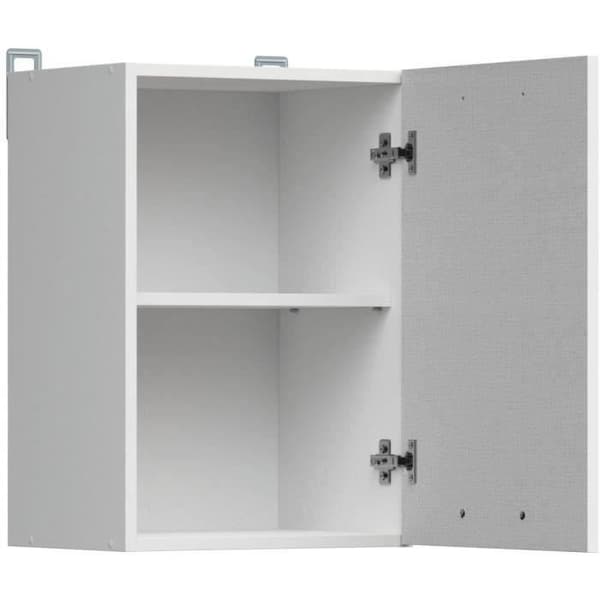 Junona High Furniture 40 cm - 1 dörr - glänsande vit