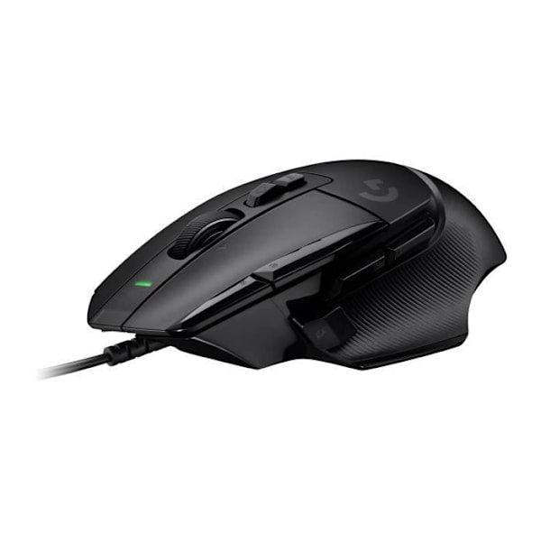 Logitech - G502 X Small Gaming Wireless - Lightforce Primär hybrid -mekaniska finnar, Gaming Hero 25K - Black Sensor - Svart Svart
