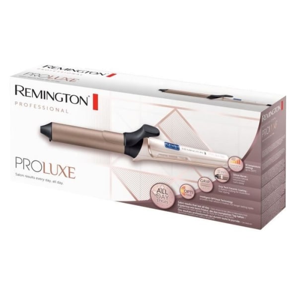 Remington CI9132 Curling Iron, Proluxe Advanced Ceramic Grip Tech Curler, Intelligent Temperature Technology
