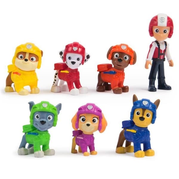 SPIN MASTER MULTIPACK MED 7 LUFTräddningsfigurer PAW Patrol