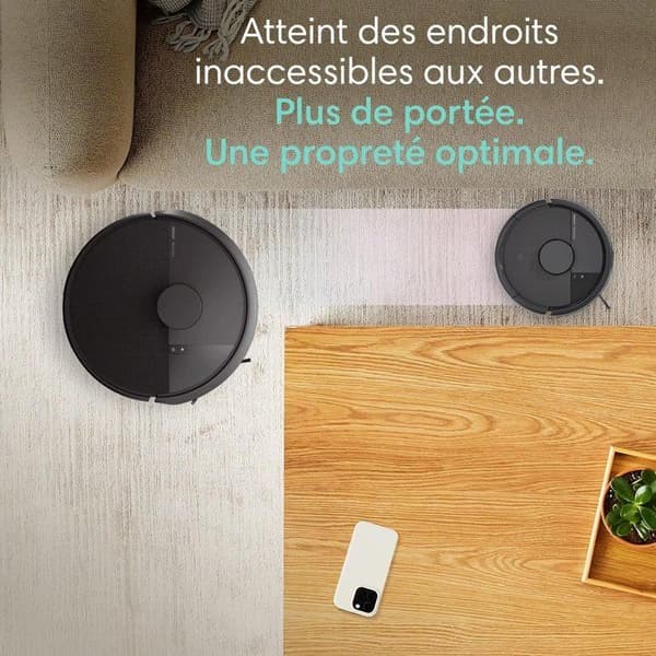 iRobot Roomba Mini Black - Robotdammsugare och mopp - 7000 Pa - 200 ml
