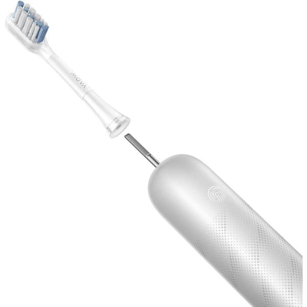 Eltandborste - MOVA - FRESH PRO - Silver - Oscillerande-roterande pulserande