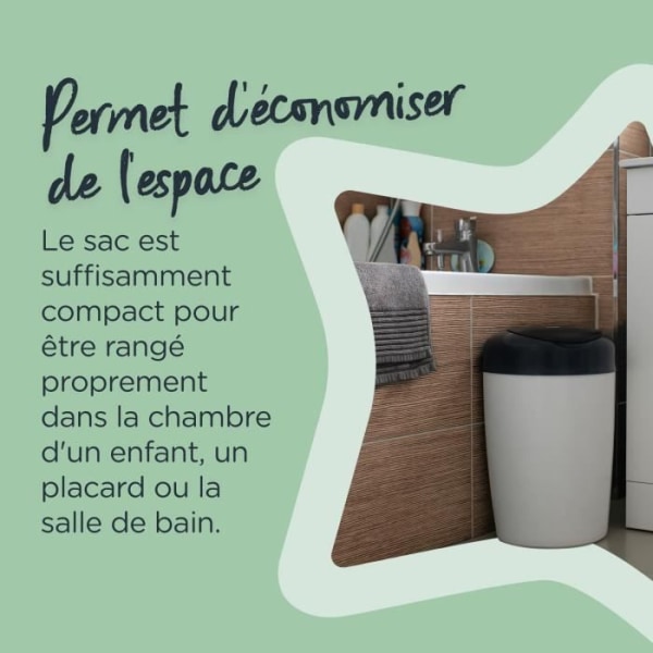 TOMMEE TIPPEE SINGLE Påfyller Multipack x6 Sangenic