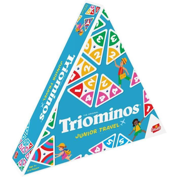 Triominos Junior Travel '24 - Brädspel - GOLIATH