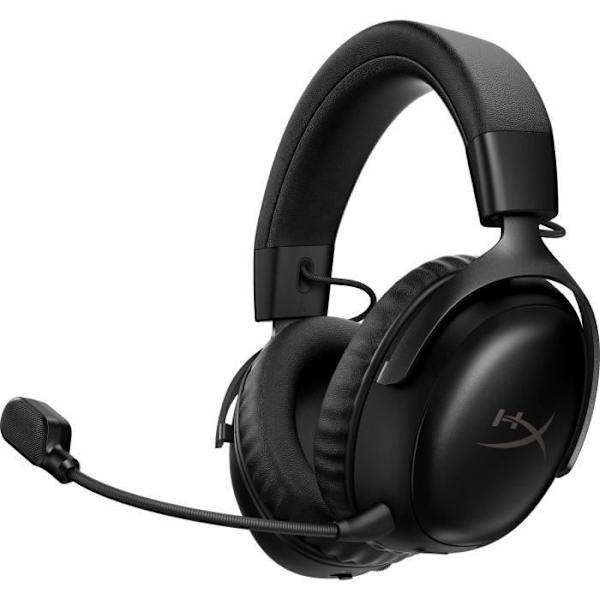 HyperX Cloud III S trådlöst spelheadset - för PC och konsol - svart