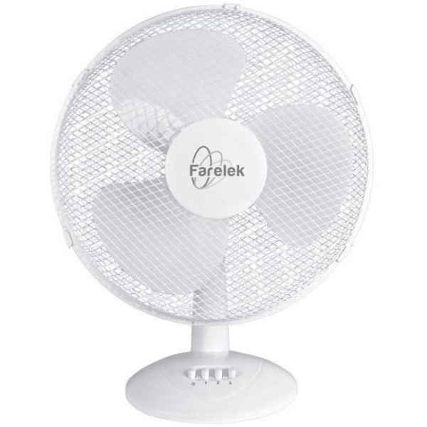 Miami 40 - Fan för att installera Ø40cm 50W White Oscillating