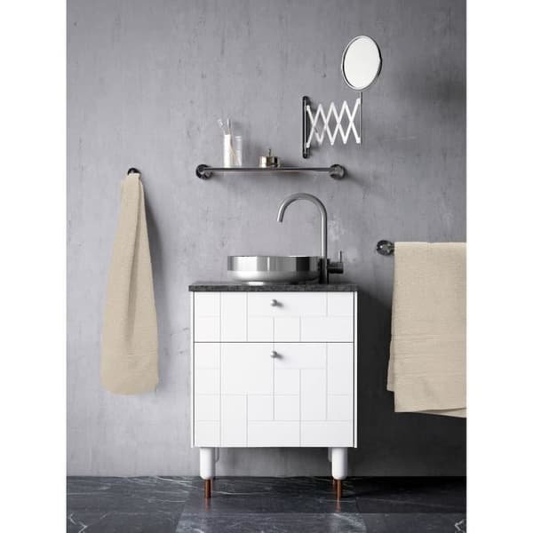 Set med 3 handdukar - LOVELY HOME - 3 handdukar 50 x 100 cm - Beige