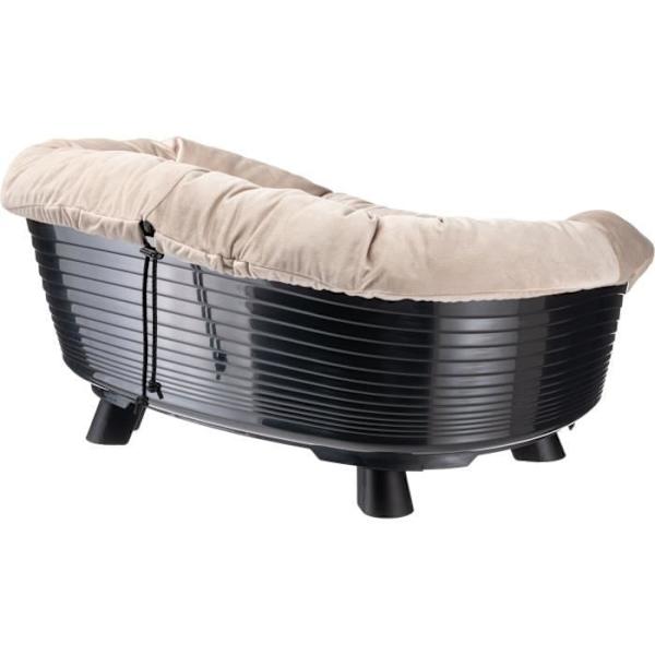 Korg - FERPLAST - SOFFTHRONE 6 - Med kudde - Svart