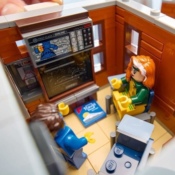 LEGO Marvel X-Men: Xavier's Institute - Byggset för vuxna med minifigurer inklusive Wolverine och Professor X för