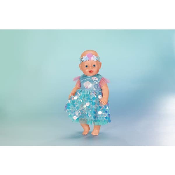 BABY BORN - Sjöjungfruklänning - Accessoar - 43 cm