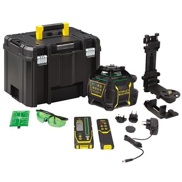 Roterande lasernivå - STANLEY FATMAX - FMHT77448-1 - Grön litiumjon