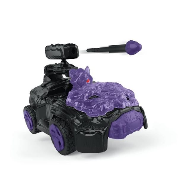 SCHLEICH- Dark Crashmobile with Mini Creature- 42672- Eldrador Mini Creatures Range