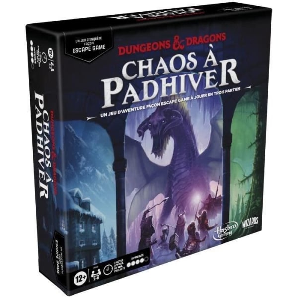 Dungeons &amp; Dragons: Chaos A Padhipiver, Surveting Escape Game, Cooperative Platform Game för 2 till 6 spelare