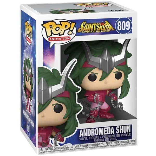 Funko Pop! Figur - Saint Seiya - Andromeda Shun - Andromeda Rustning - 10 cm - Blandad