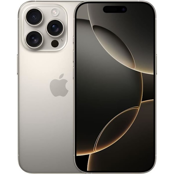 APPLE iPhone 16 Pro 256GB naturlig titan Titan