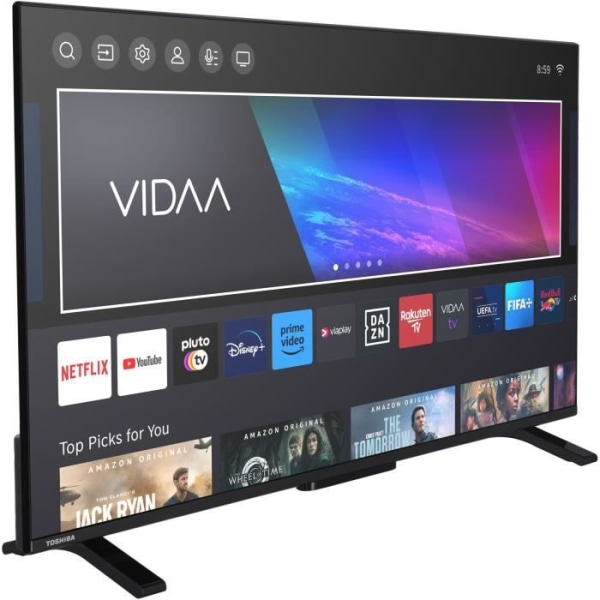 TOSHIBA 43UA2363DG - 43'' (108 cm) LED-TV - 4K UHD 3840x2160 - Dolby Vision - Android-ansluten TV - 3xHDMI - WiFi