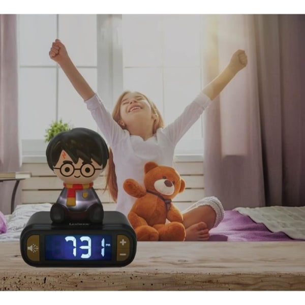 HARRY POTTER - Digital väckarklocka - 3D nattljus och ljudeffekter