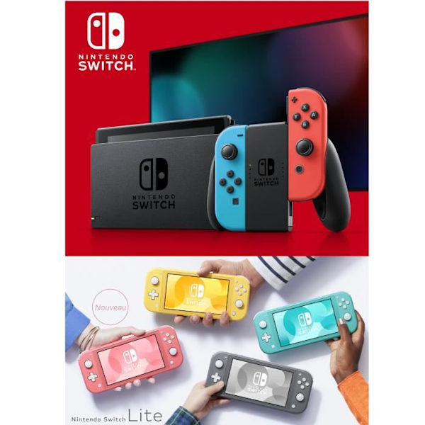 Nintendo Switch Lite Console Coral