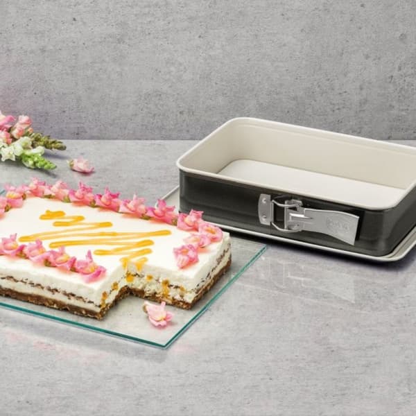 DR oetker Back Trend springform och rektangulär springform - 28 cm och 28 x 18 cm