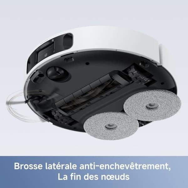 MOVA E40 Ultra robotdammsugare med mopp 19 000 Pa, HEPA, smart lasersensor, vit Vit