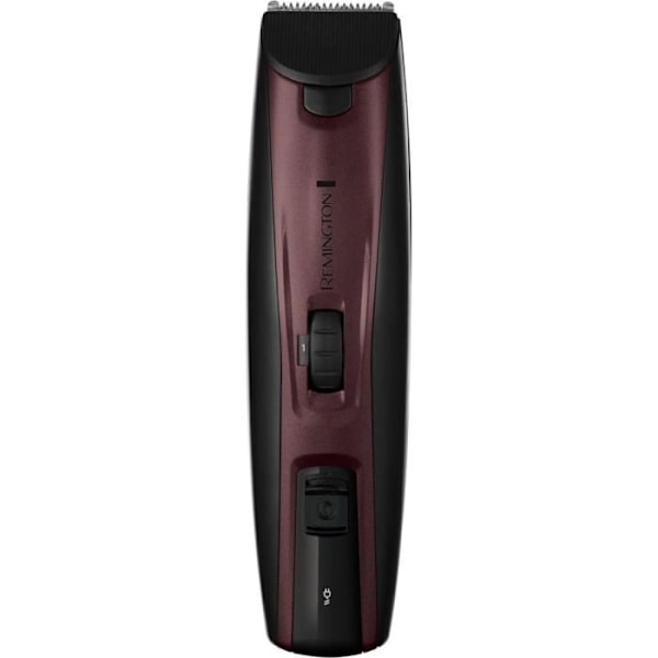 Hårtrimmer Skägg Remington MB4047 set  sladdlös, vattentät  titanbelagda blad  9 skärguider  kit ingår Svart, Violett