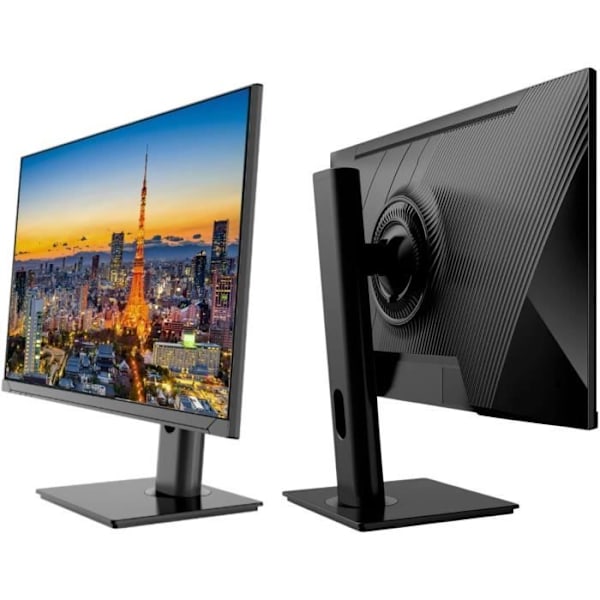 PC-skärm - JAPANNEXT - 23,8 FHD - IPS - 60Hz - Ergonomiskt stativ